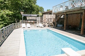 Pool - ARCHITECT HOUSE WITH CLASSIC POOL 4 STARS BY PREFECTURE (Seignosse)