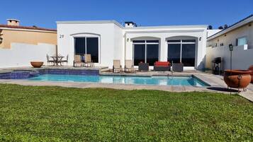 Una piscina climatizada