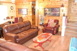 TV, fireplace, DVD player