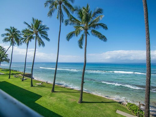 Papakea Resorts BEST Location - Water views, steps to ocean, BBQ & Pool!  