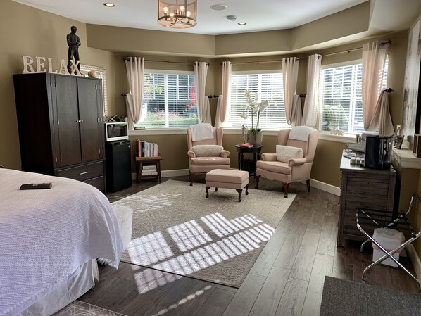 1 chambre, fer et planche à repasser, Wi-Fi, literie fournie