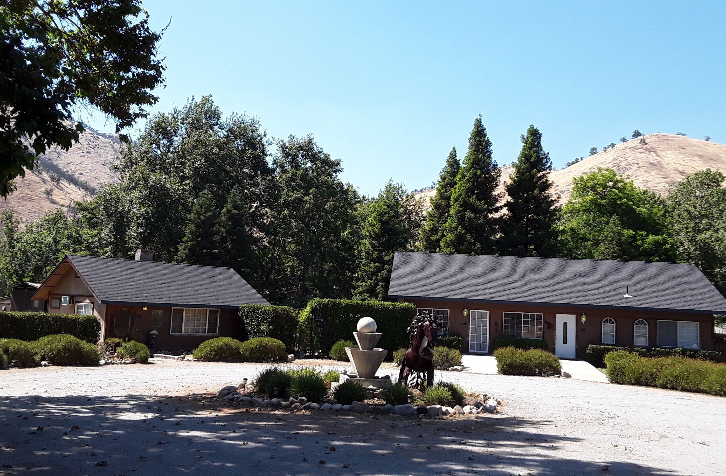 Enceinte de l’hébergement