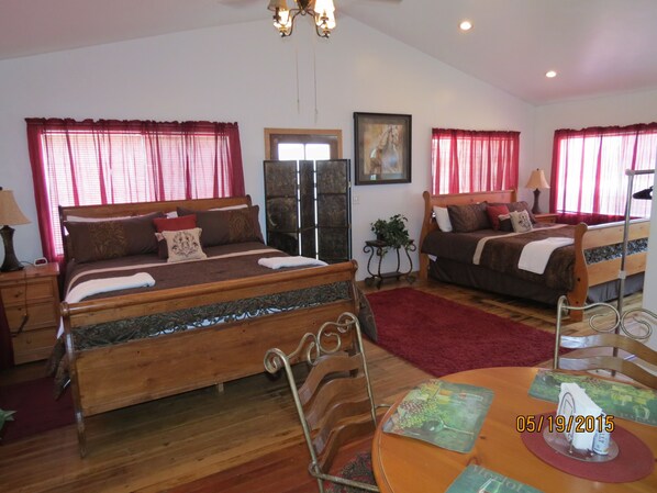 WiFi, bed sheets, wheelchair access