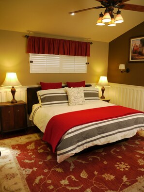 1 bedroom, in-room safe, iron/ironing board, travel cot