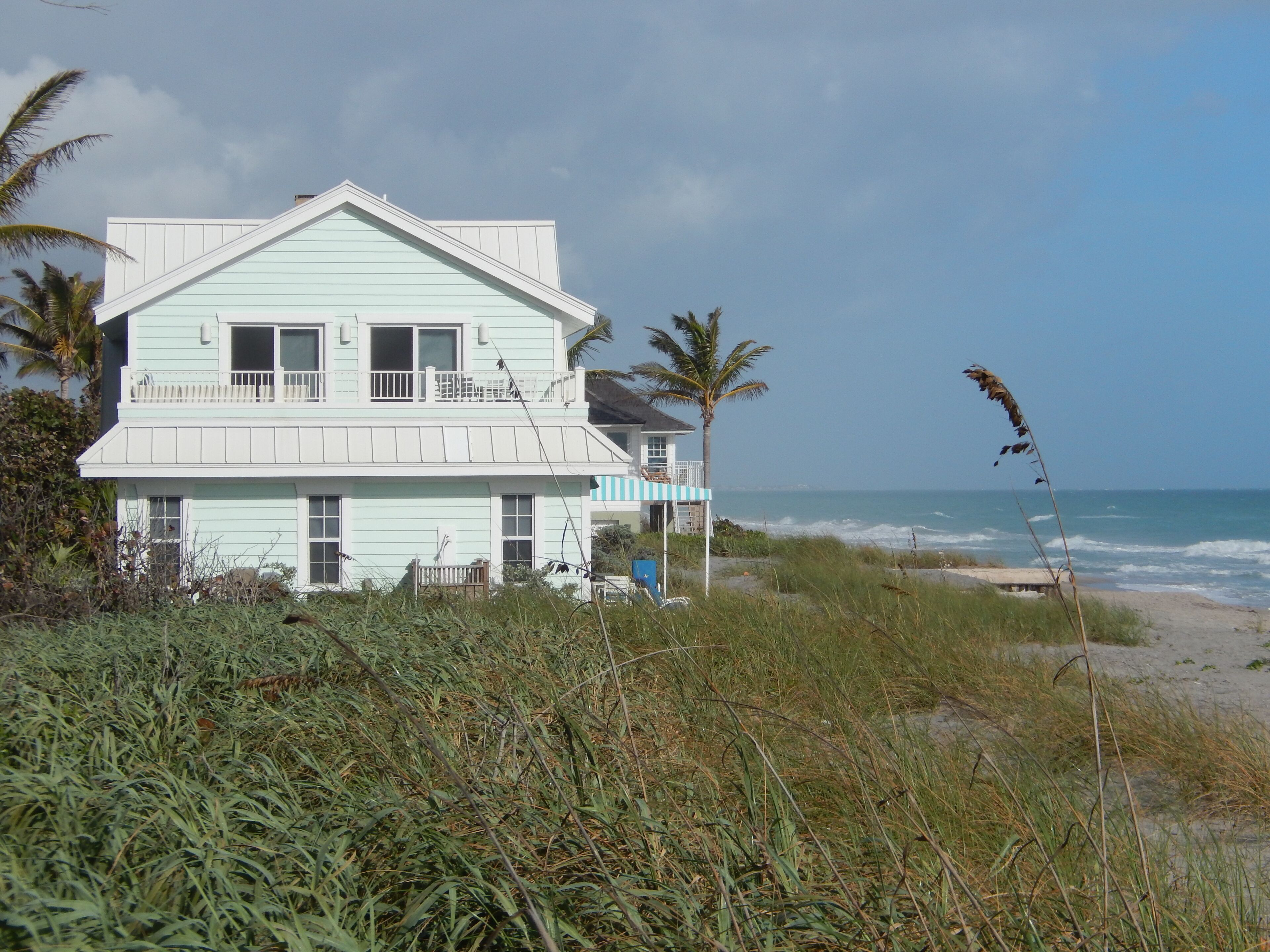 Beautiful Secluded Beach House for rent on prestigious Jupiter Island.