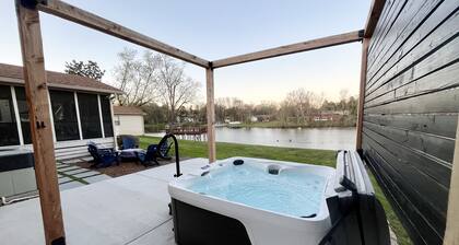 Lapsiystävällinen Lake House w / Dock lähellä Nashville