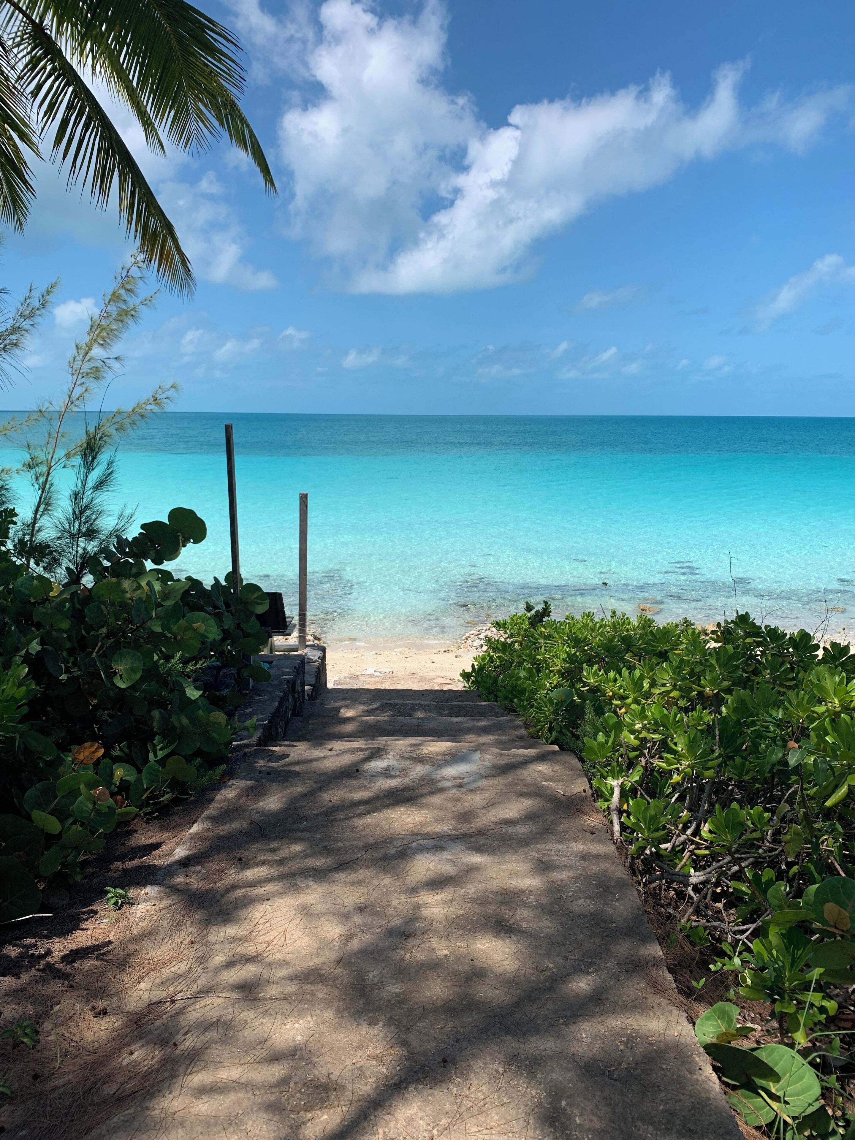 Am Strand, Liegestühle, Strandtücher