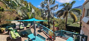 Terrace/patio - Sail View Villa | St. John (Coral Bay)