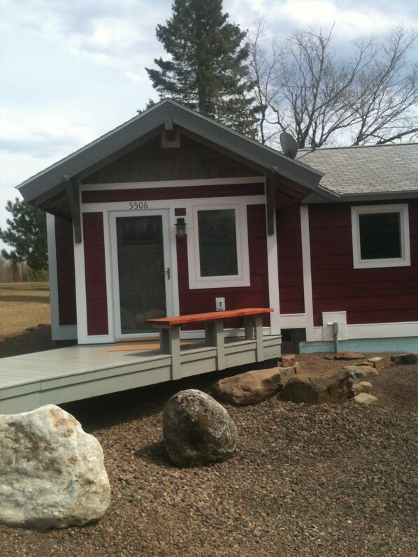 Terrace/patio - Finland Minnesota 2 bedrooms, 1 bath (Finland)