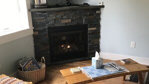 TV, peis, DVD-spiller og bøker