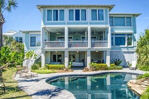 Una piscina climatizada