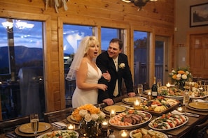 Dining - Tanasi Lodge | Wake Up to Top-of-the-World Views | 10BR | Sleeps 30 (Sevier County)