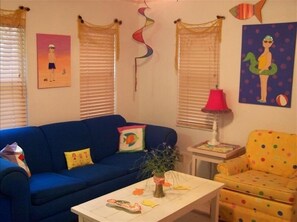 TV, DVD player, stereo