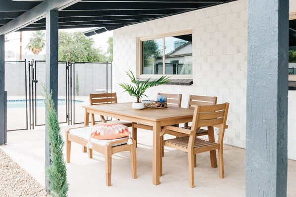Restaurante al aire libre