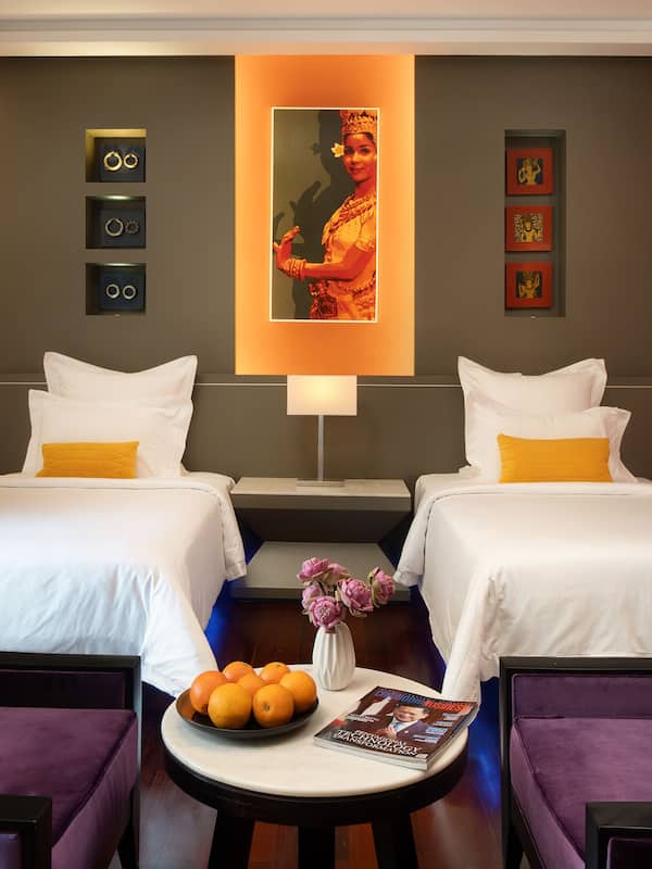 Luxury Twin Suite with Balcony | 2 bedrooms, Egyptian cotton sheets, premium bedding, down duvets