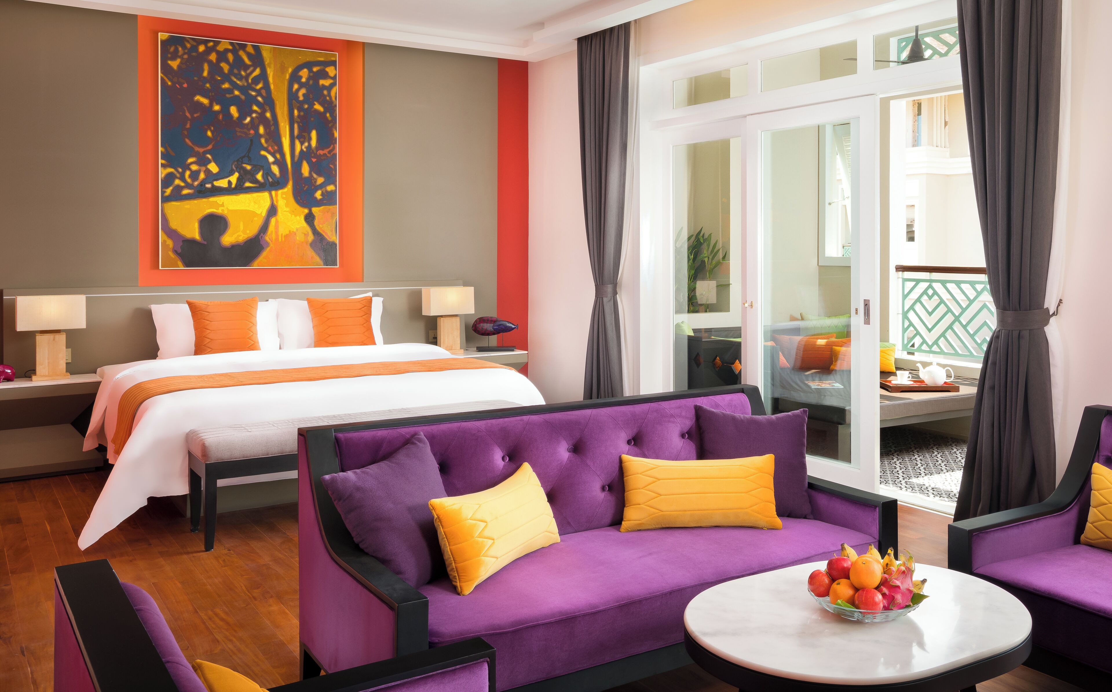 luxury king suite pool view | 2 bedrooms, egyptian cotton sheets, premium bedding, down duvets