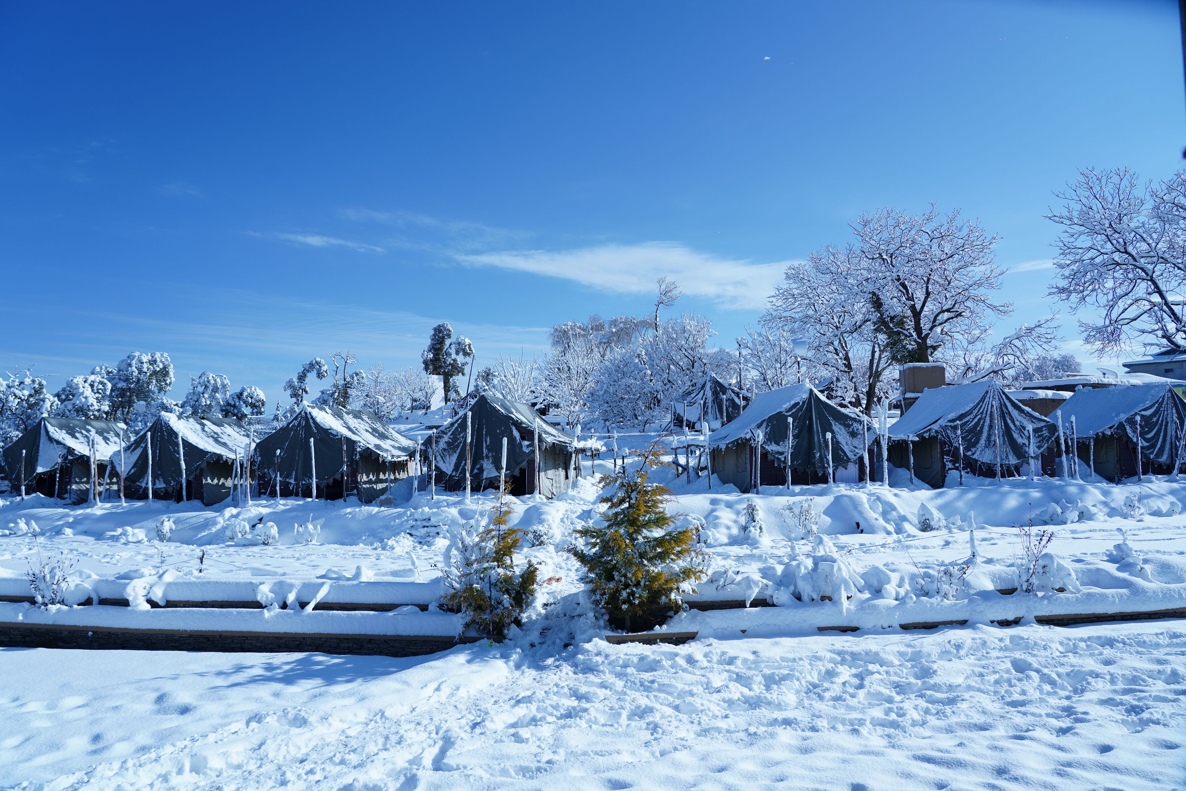 Vue depuis l’hébergement