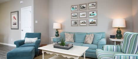 Smart TV, DVD player, books