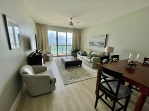 Smart TV, video games, DVD player - Calypso 704E T1 Beachfront Family Haven, Spacious w/ Free Beach Chair Srv (Panama City Beach)