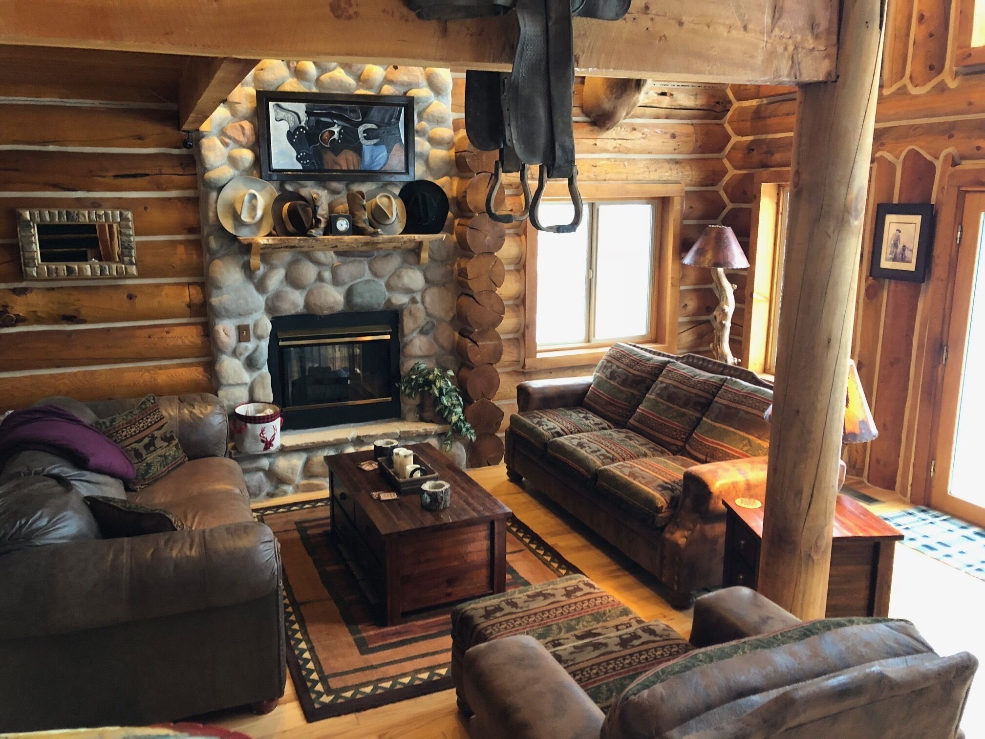 Perfect cabin for family fun and large groups,  on a private 17 acre property.