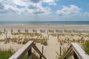 On the beach