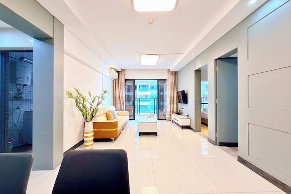 Boutique Apartment, 2 Bedrooms | Premium bedding, blackout drapes, soundproofing, iron/ironing board