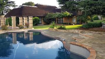 Seasonal outdoor pool