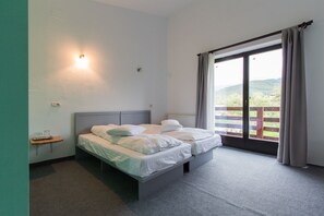 Panoramic-Doppel- oder -Zweibettzimmer, Bergblick