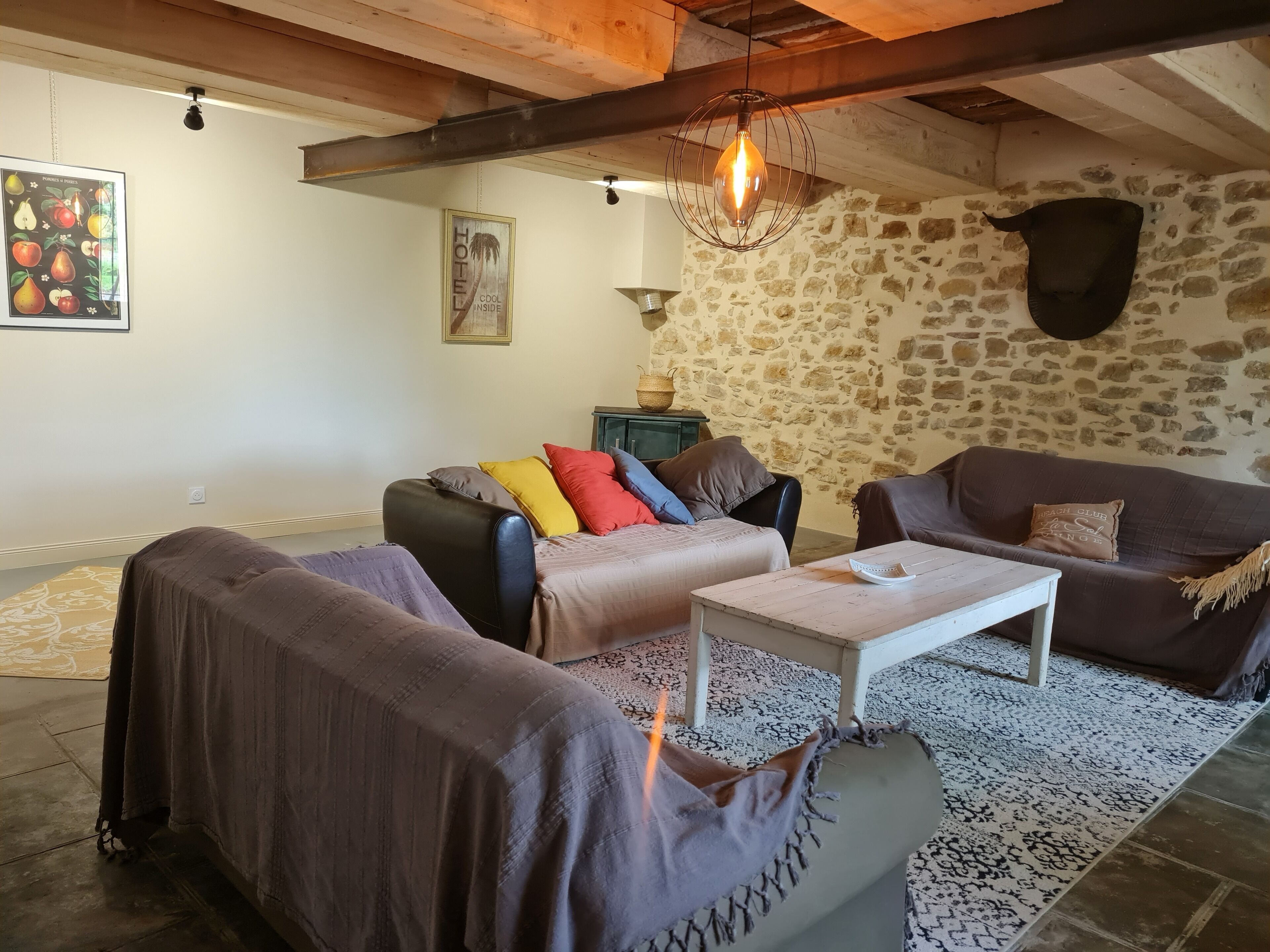 Grande Maison De Campagne Avec Piscine - Monteux