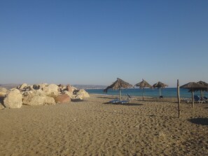 Beach nearby - Vintage chic seaside maisonette is located on just a few meters from the beach. (Pirgos)