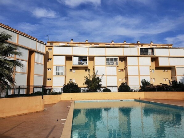 Pool - 2-Room Apartment with Private Parking, 4 Sleeps, 300m from Beach – Argelès-sur-Mer (Argelès-sur-Mer)