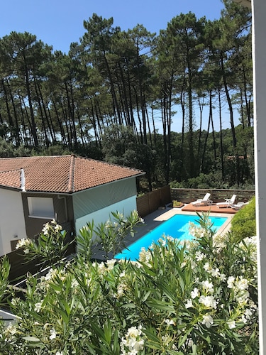 Maison entre Mer Golf Piscine-6 bicycles loan