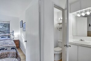 Shower, hair dryer