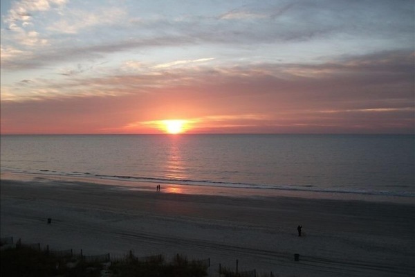 Beautiful Sunrise view from balcony! Love this with a morning cup of coffee.