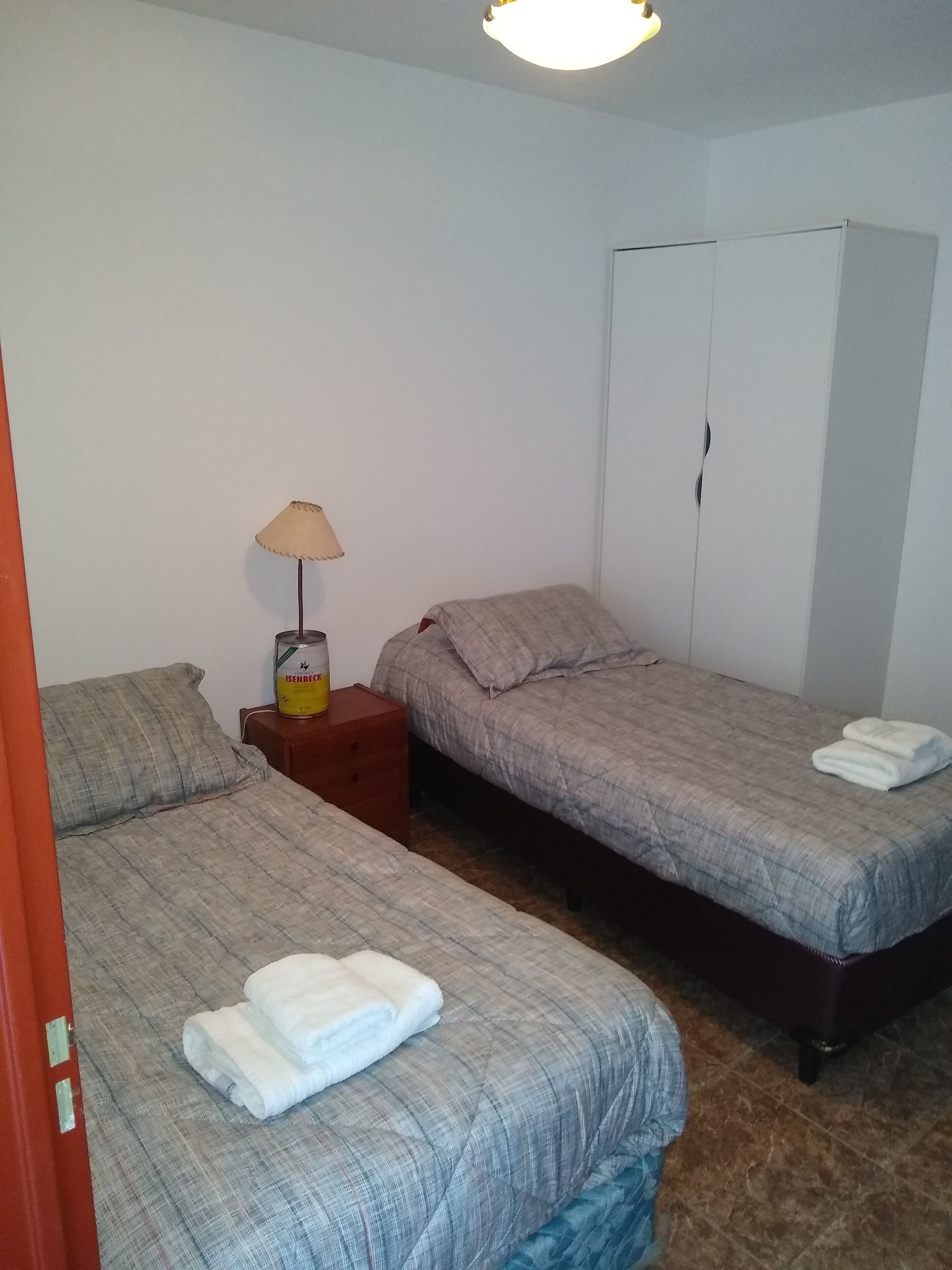 2 bedrooms, individually furnished, cots/infant beds, free WiFi