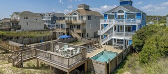 Stella Maris | Oceanfront | Private Pool, Hot Tub | Nags Head