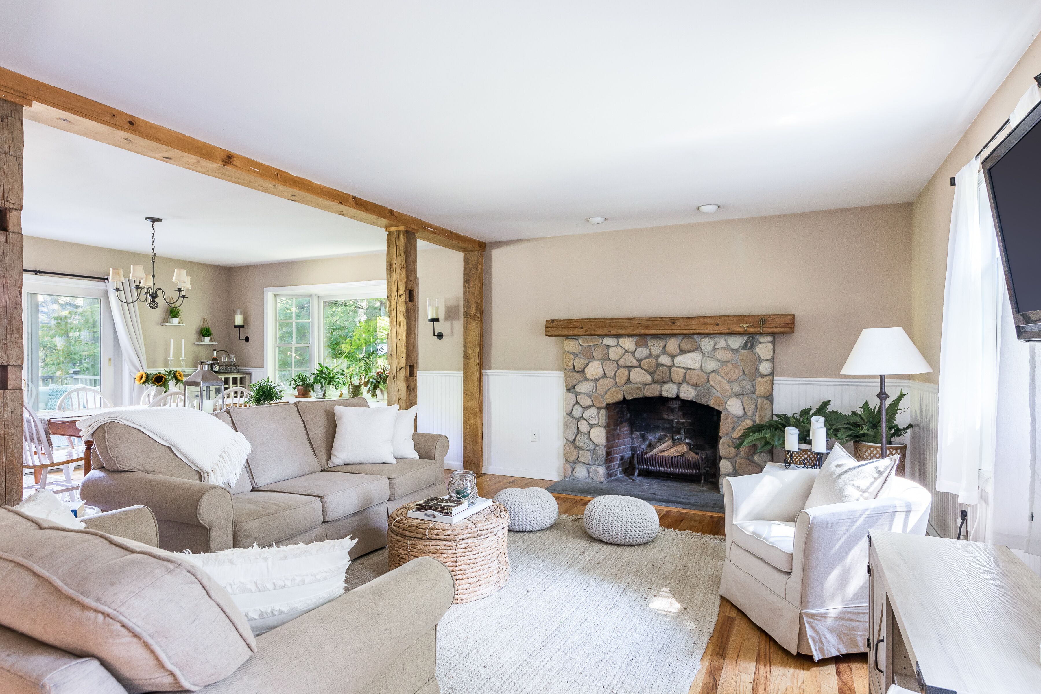 电视、壁炉、乒乓球