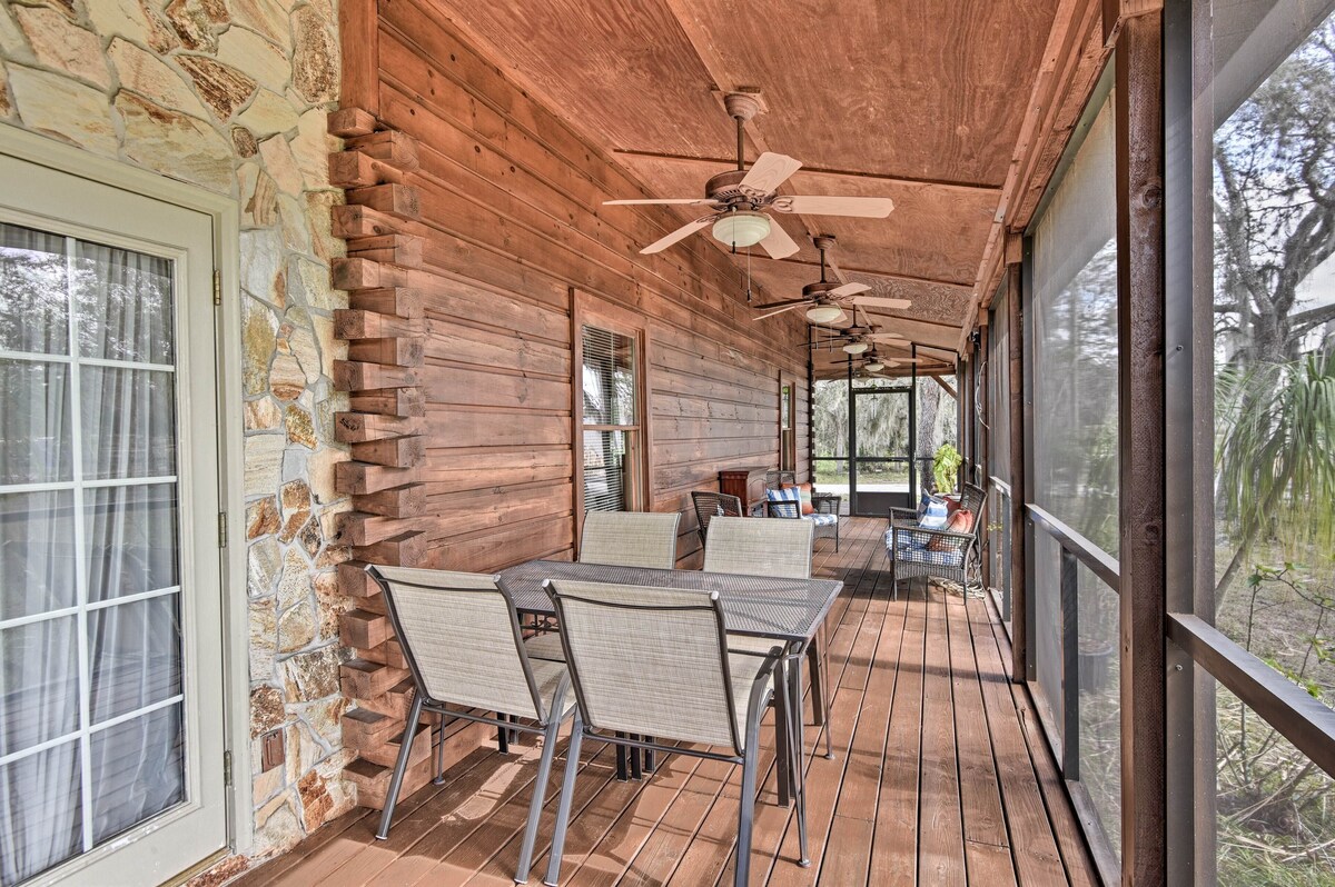 'Ranchero Log Cabin' on 40Acre Farm in Sebring! Reviews Expedia