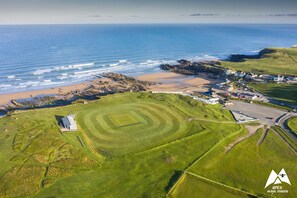 Golf - Stunning luxury cliff top retreat - direct access to the South West Coast Path. (Bude)