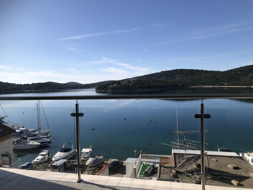 Villa Pina Tisno TOP**** Luxury penthouse Panorama with fantastic sea view 