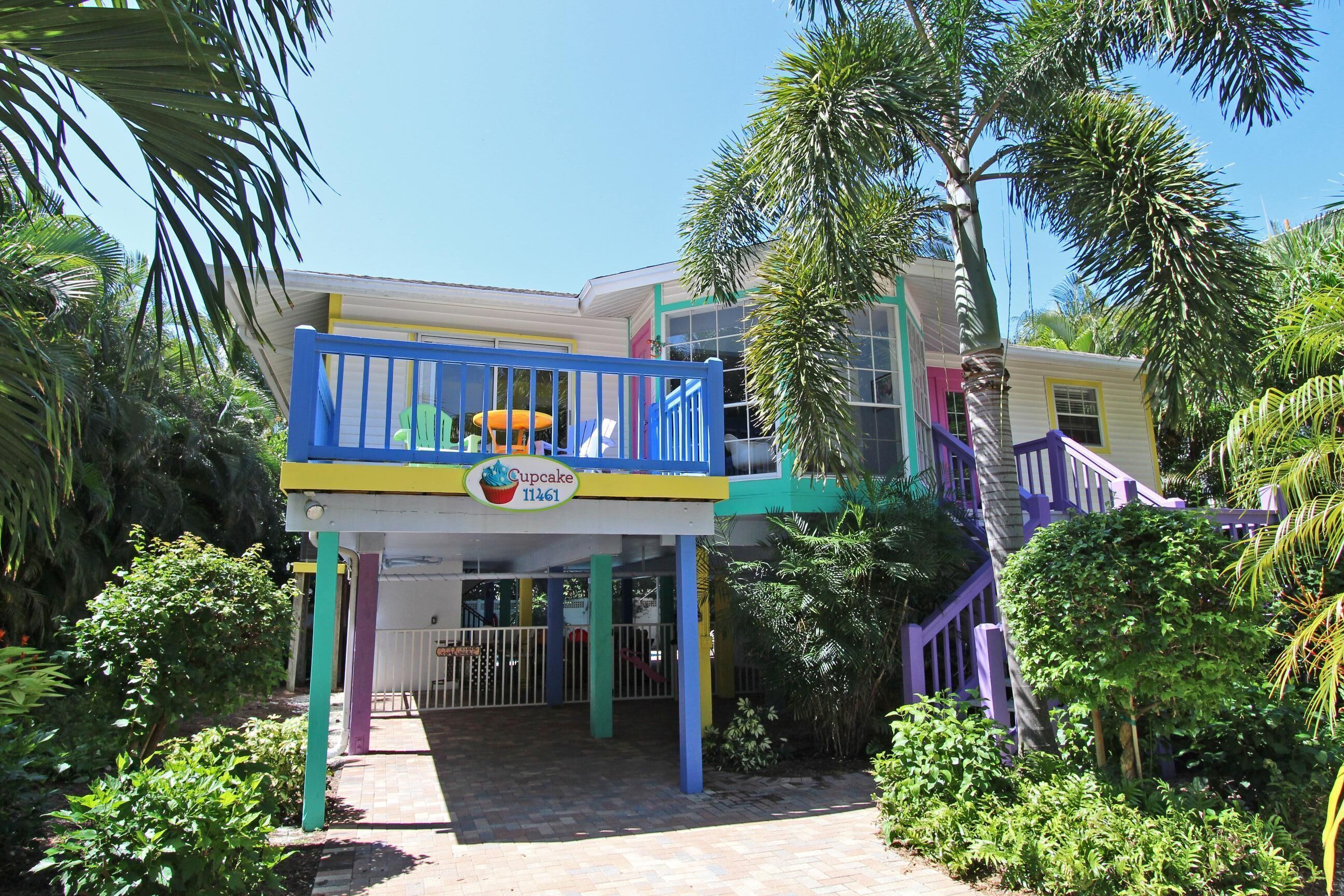 It's A Colorful Cupcake World On Captiva Island