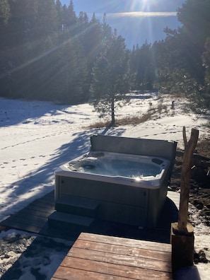 Bain à remous extérieur