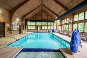 Piscine couverte, piscine chauffée