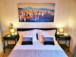 1 bedroom, iron/ironing board, travel crib, free WiFi