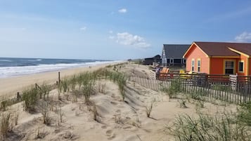 On the beach