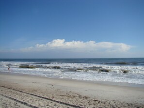 On the beach