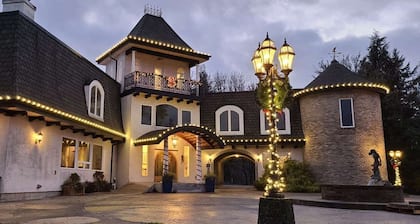 Stay in a Castle in "Little Norway's" Quiet Countryside at Nordic Hill Manor