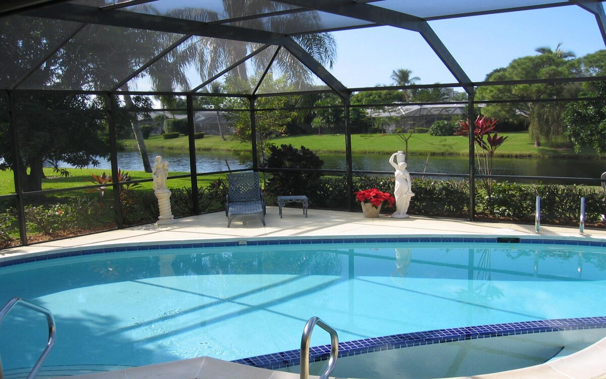 Photo 20 of Pool Home Lake View in Park Shore Naples, Walk to Beach & Waterside Shops