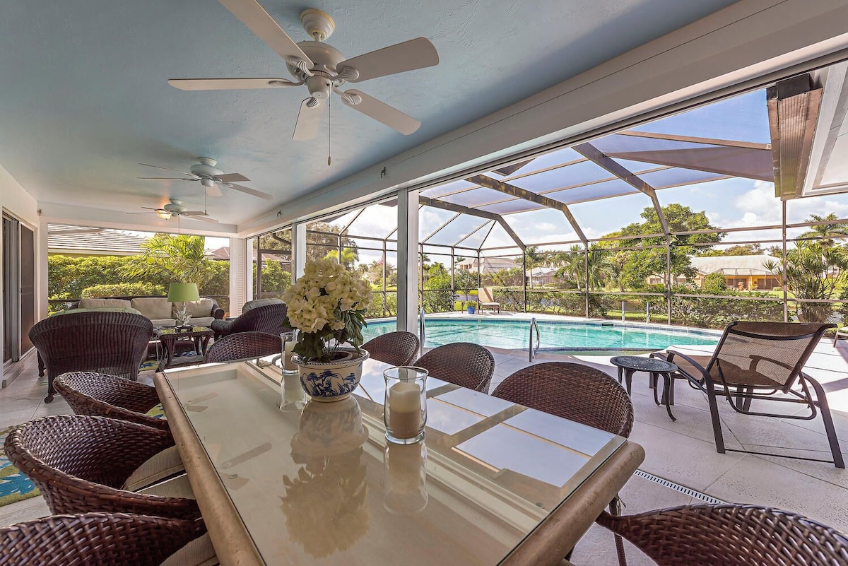 Photo 11 of Pool Home Lake View in Park Shore Naples, Walk to Beach & Waterside Shops