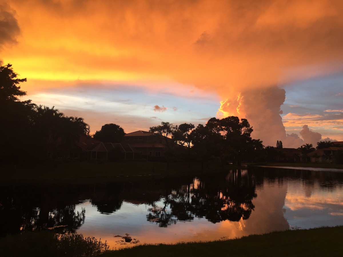 Photo 27 of Pool Home Lake View in Park Shore Naples, Walk to Beach & Waterside Shops